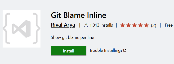Git Blame Inline